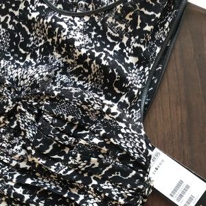 NWT H&M snake print dress